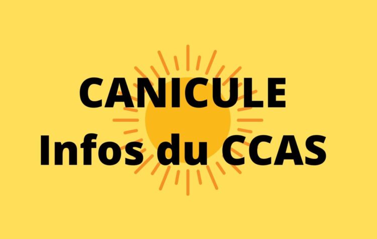 Informations du CCAS pour la canicule