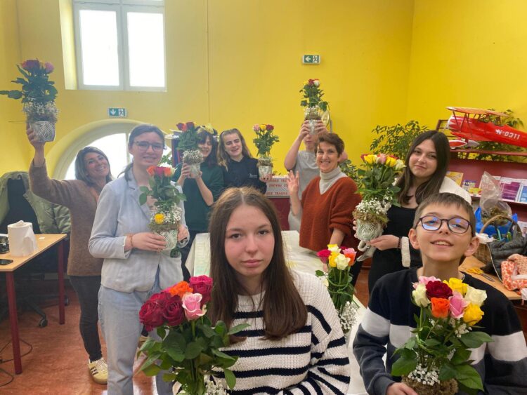 Atelier avec Muriel Cantau de Fleur Bleue