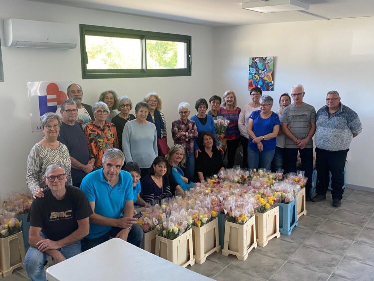 Une rose Un espoir&nbsp;: 800 roses vendues et 27 motards mobilisés
