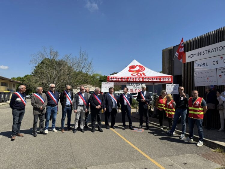 Grève de l'établissement public de santé de Lomagne