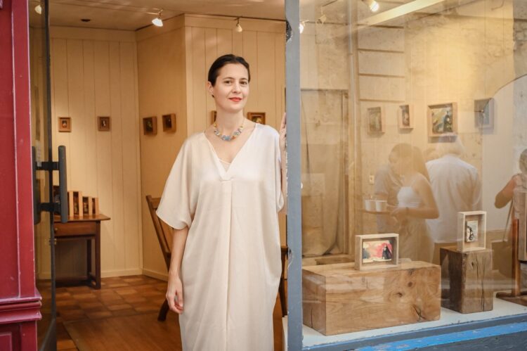 Swan Scalabre ouvre sa galerie-atelier rue du 14 juillet