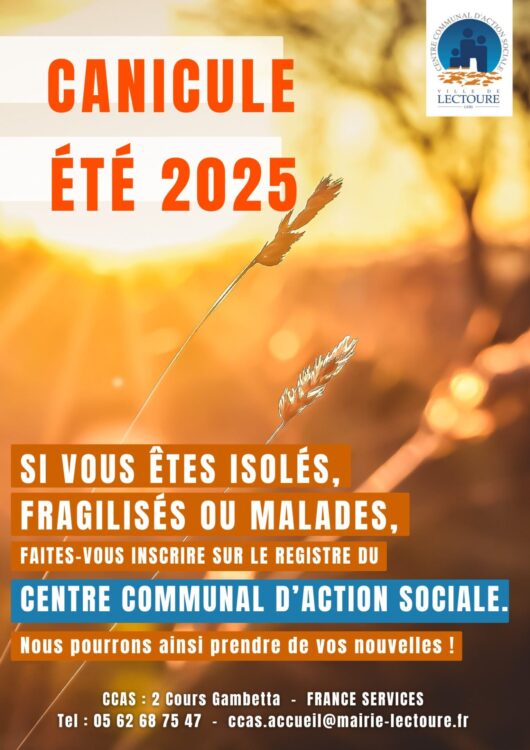 Inscrivez vous au registre communal d'action sociale