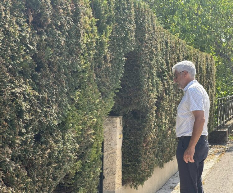 Vigilance rouge canicule&nbsp;: le maire end visite à nos aînés