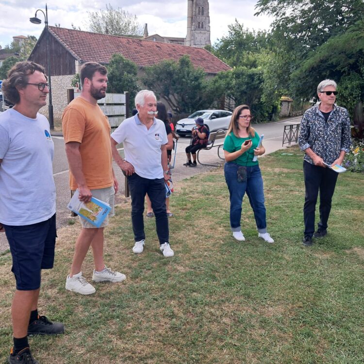 Visite de courtoisie du jury départemental Villes et Villages Fleuris
