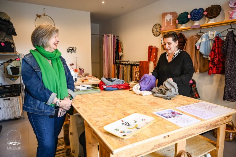 Maryline Belin ouvre son atelier de couture rue Nationale