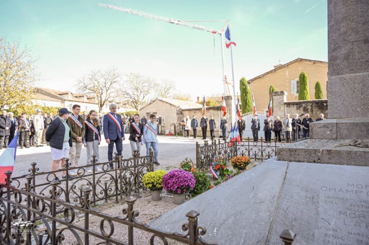 Commémoration du 107e anniversaire de l’Armistice de 1918