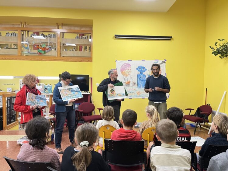 Lecture dessinée pour les CM1-CM2 de l’Immaculée Conception