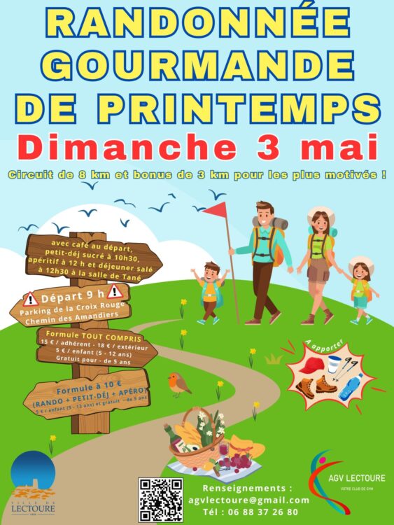 Randonnée gourmande de printemps