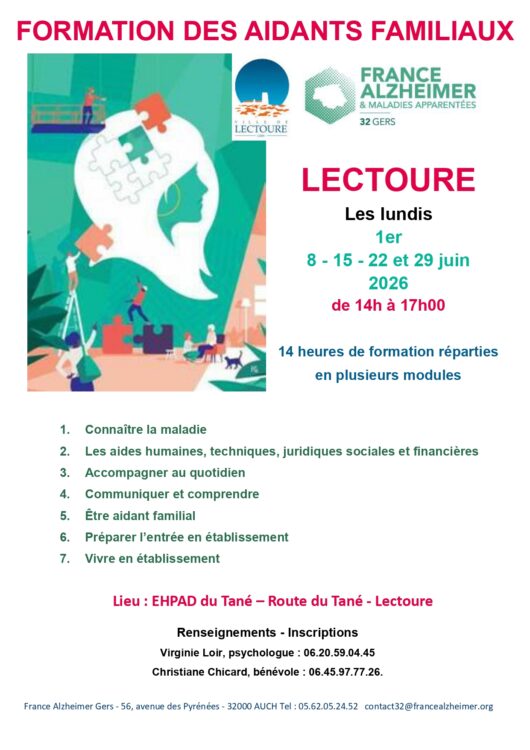 Formation des aidants familiaux