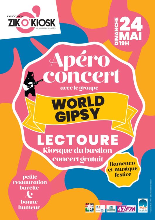 Apéro-concert  avec le groupe World Gipsy