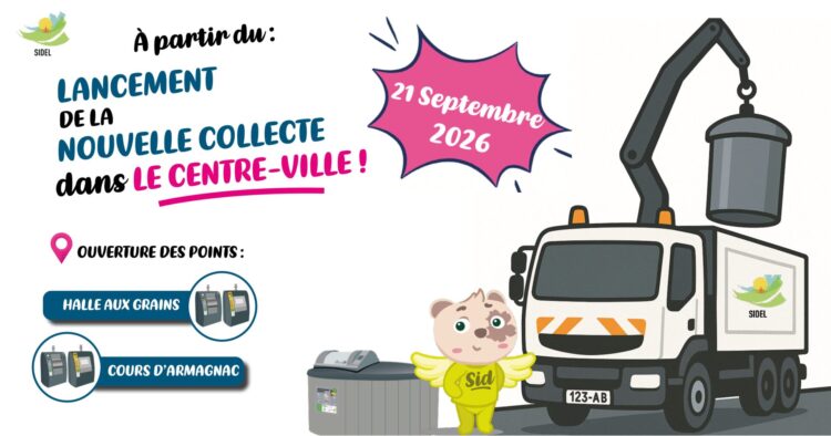 Le SIDEL lance le nouveau mode de collecte