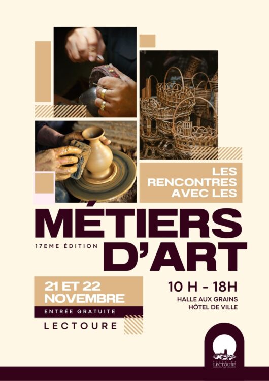 La 17ème édition des Rencontres avec les Métiers d'art