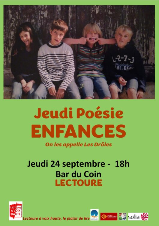 Jeudi poésie ENFANCES
